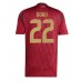 Maillot de foot Belgique Jeremy Doku #22 Domicile vêtements Europe 2024 Manches Courtes